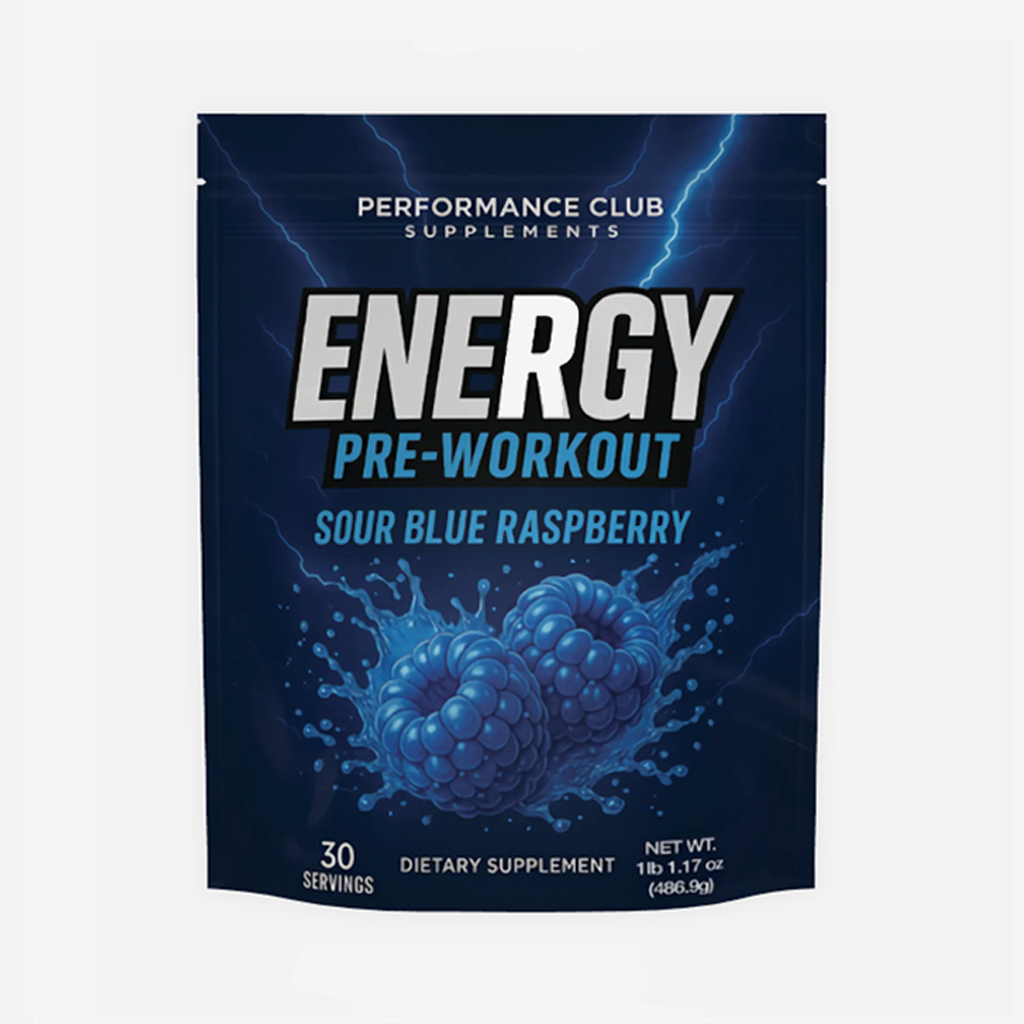 SOUR BLUE RASPBERRY ENERGY PRE-WORKOUT